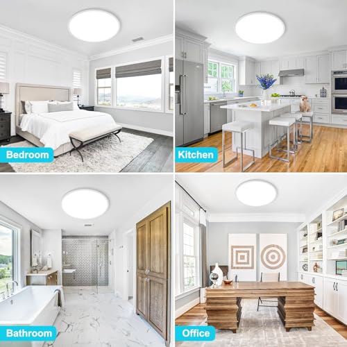 applications in living room bedroom kitchen with 20 inch LED ceiling light