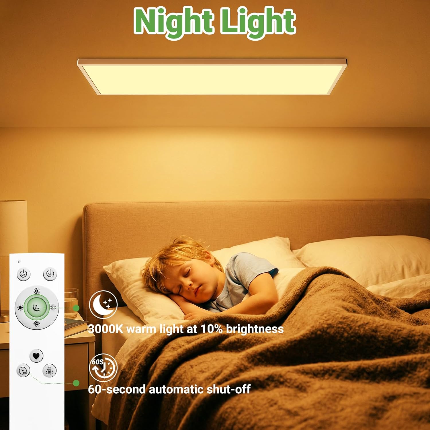 36W Dimmable LED Flat Panel Light 31.4x9.8 Inch - Ceiling Lights - #1