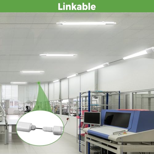 Linkable design connecting up to 15 units for extended lighting coverage
