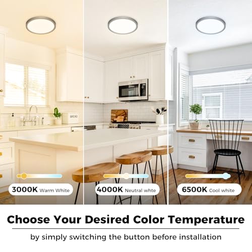 Fastlighting LED ceiling light with 3 adjustable color temperatures