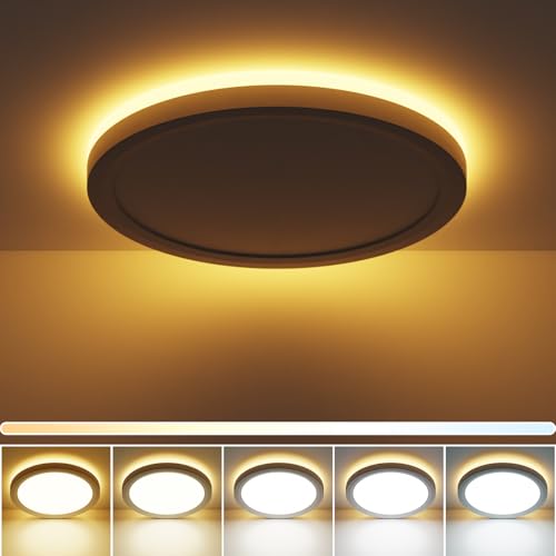 18W LED Ceiling Light with 3W Nightlight, 5 CCT Selectable