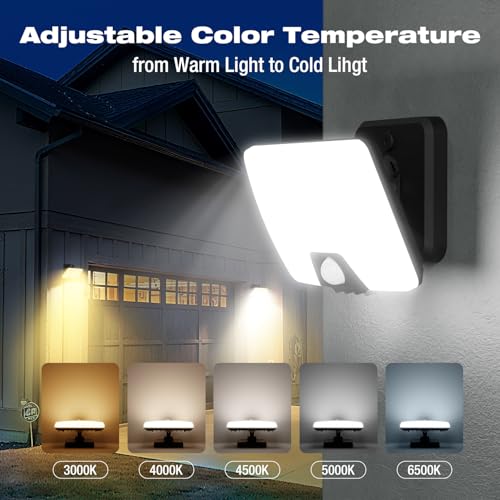 adjustable color temperature from 3000K to 6500K