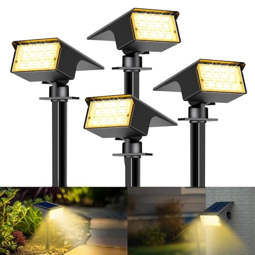 Solar Spotlights3 Modes IP65 77LED