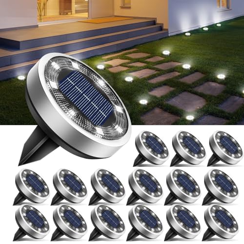 Solar Ground Lights IP65 Waterproof (8 LED)