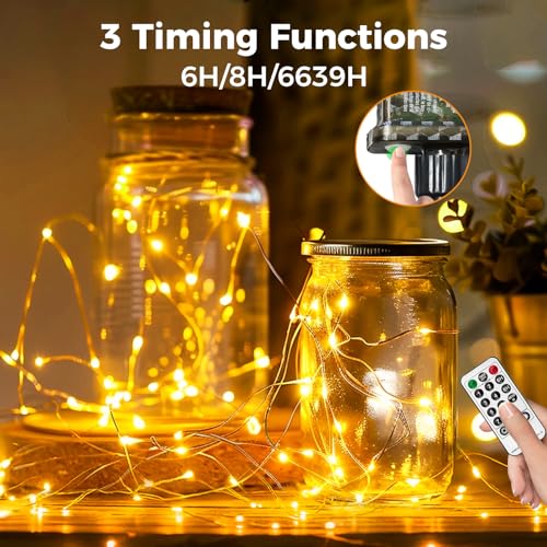 Timer functions displayed on remote control for automatic on/off scheduling