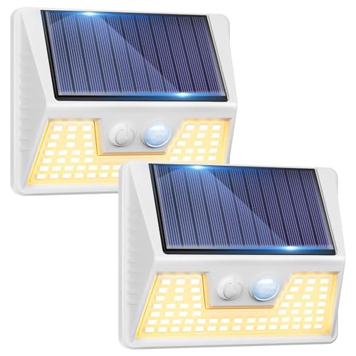 Solar Wall Lights Motion Sensor 3 Modes IP65 Waterproof